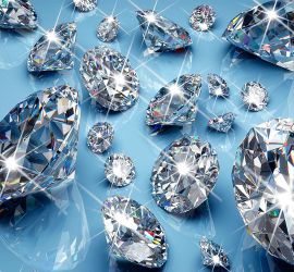 چرا الماس تا بدين حد درخشان است؟